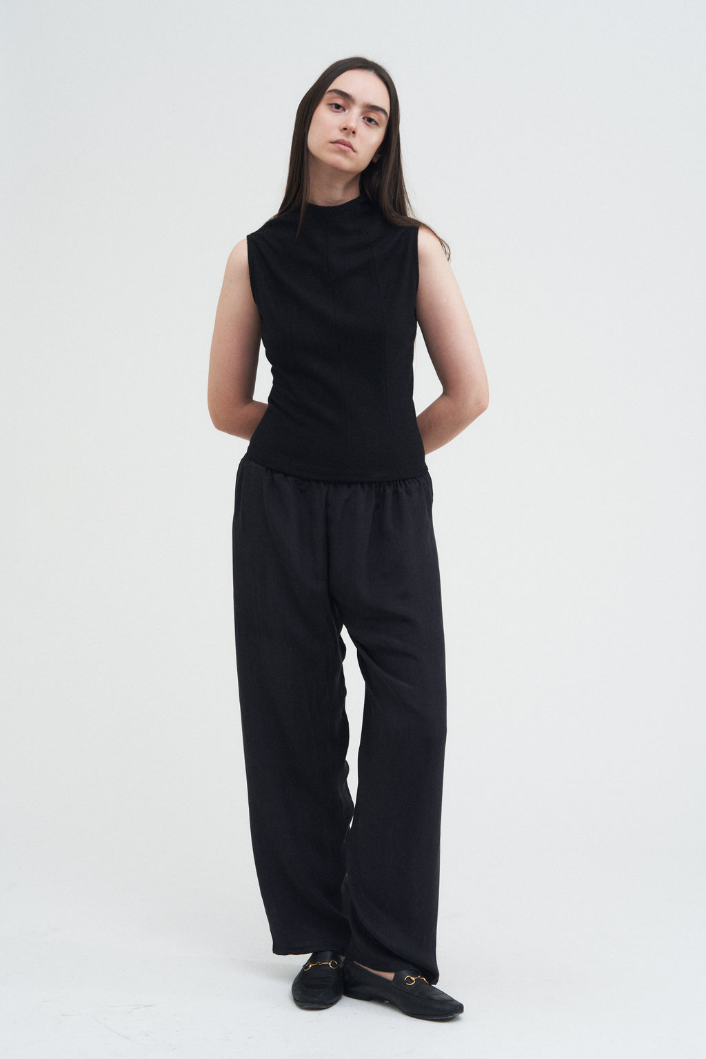 Sculpt Top — Black