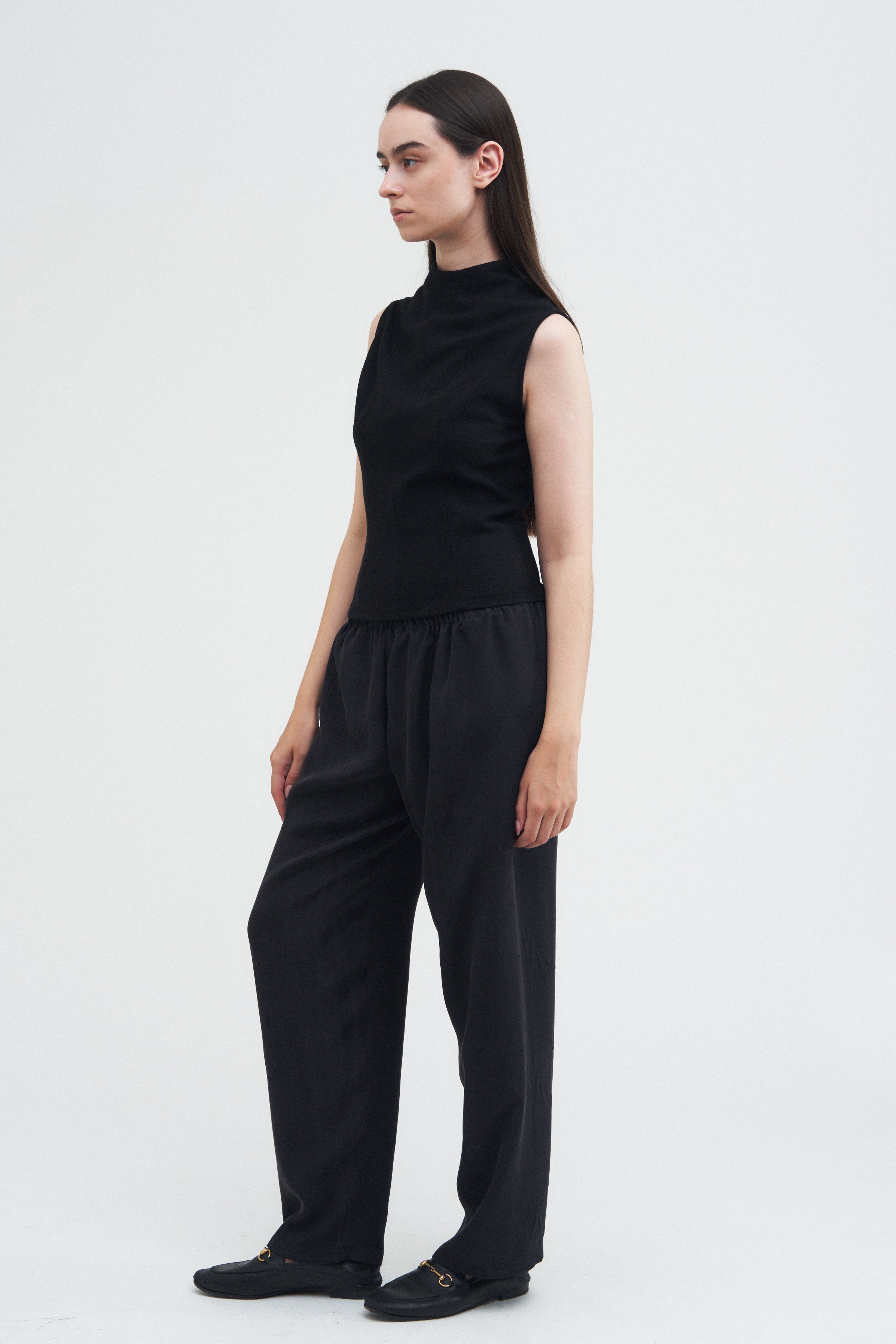 Sculpt Top — Black