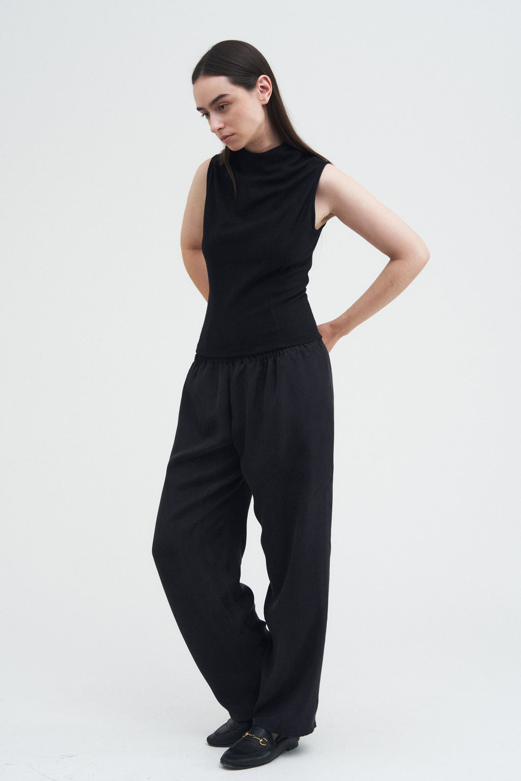 Sculpt Top — Black