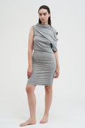 Offset Dress — Grey